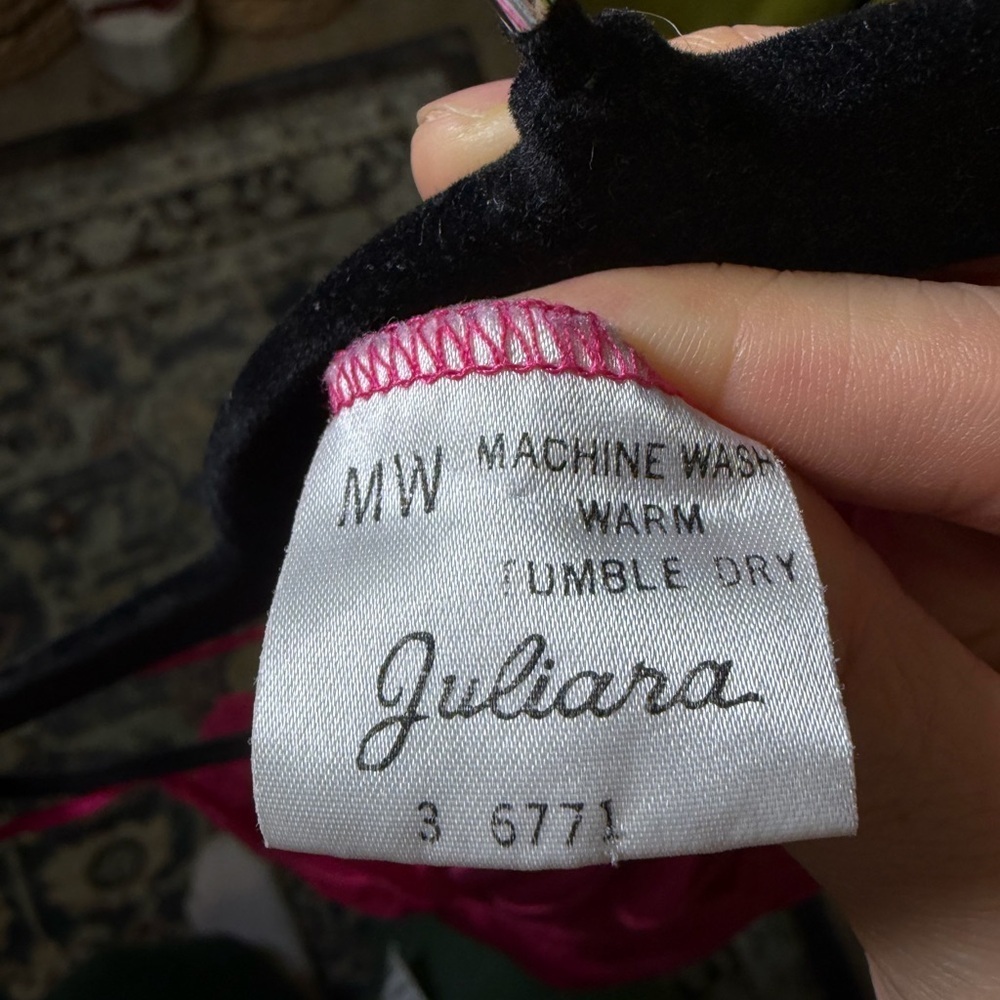 Vintage Juliara Pink Lace Strappy Linergie Teddy Teddie. Size Medium. - Picture 6 of 6